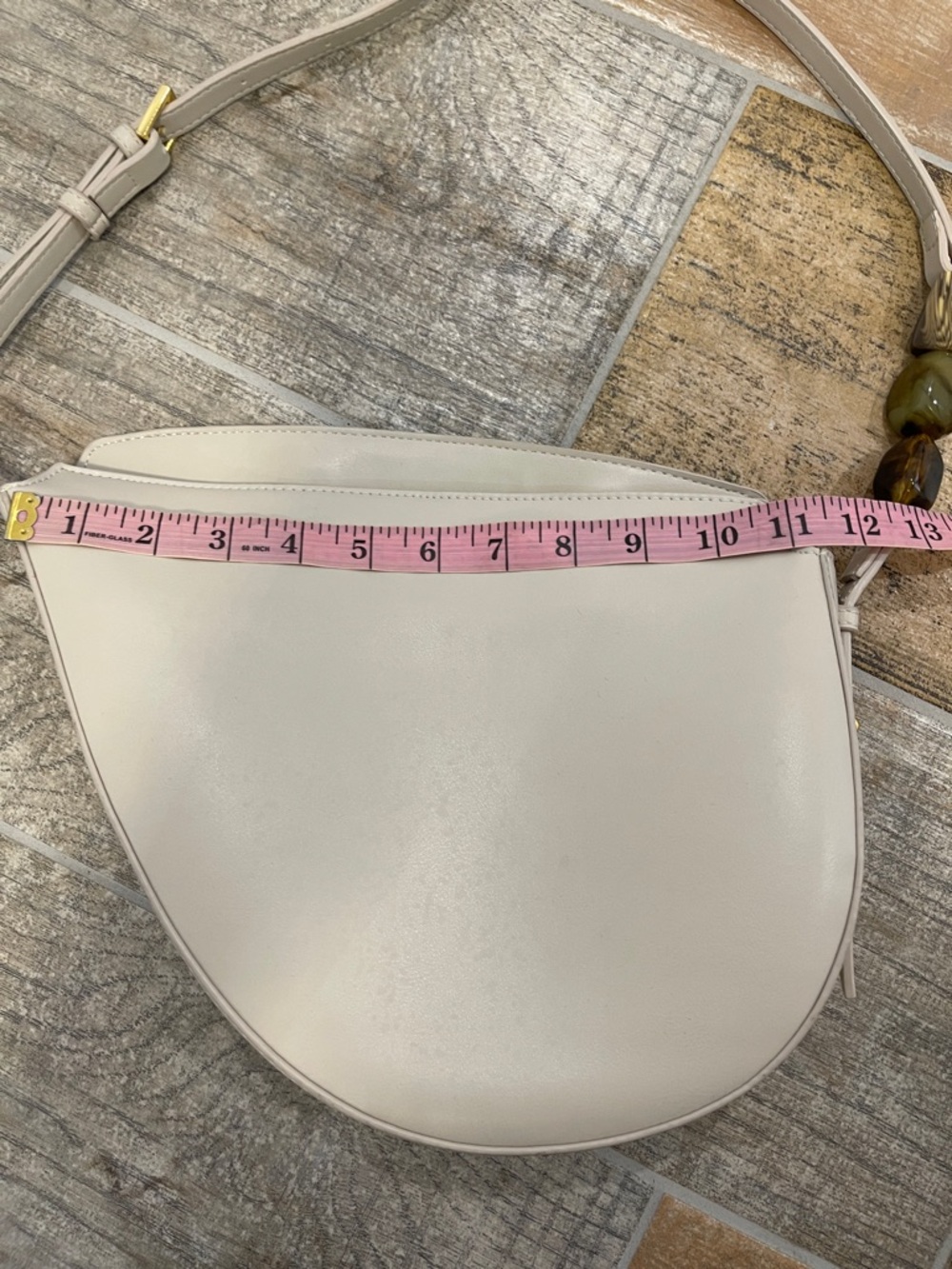 ZARA Nude Shoulder Bag Adjustable Strap - Picture 9 of 9